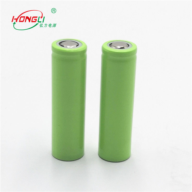 17G Lithium Ion Battery 3.7V 500mAh For Flashlight / 14500 Rechargeable Batteries