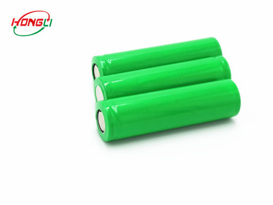 China Color verde del ciclo 3,7 V de la célula larga de la ión de litio para los productos al aire libre fábrica